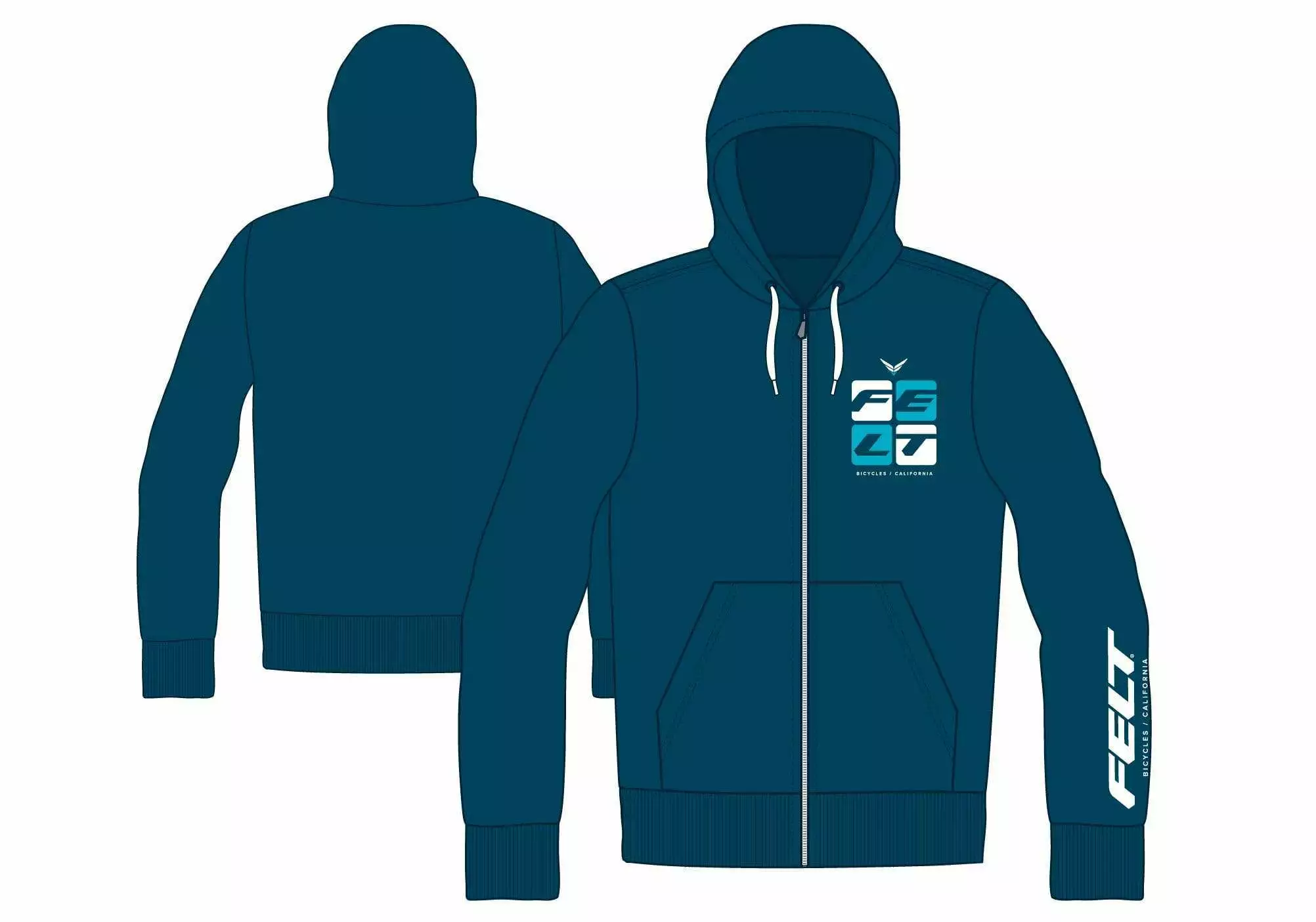 Felt Bicycles The Felt Hoodie | Unisex - Image 2