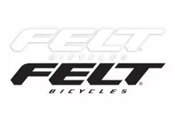 Felt Bicycles DECAL LOGO 11" (WHITE)