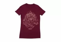Felt Bicycles Fondo Maroon T-Shirt | Women's